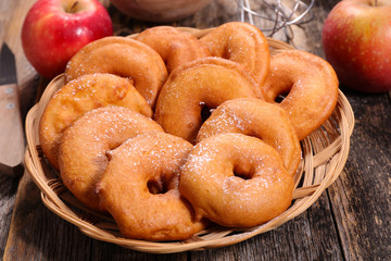 apple donut