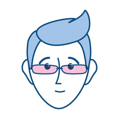  colorful  man over white background   vector  illustration