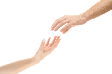 hands acquaintance isolation