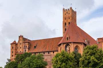 Fototapeta na wymiar Marienburg in Polen (Malbork)