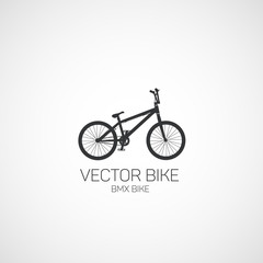 Fototapeta na wymiar Freestyle, BMX bike.