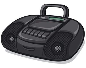tape recorder boombox