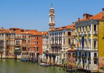 Fototapeta na wymiar Venice - Canal in Venice