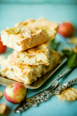 Homemade Organic Apple Pie Dessert Ready to Eat