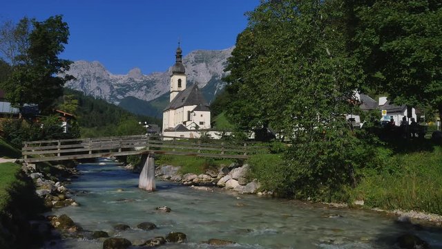 Parish Church in Ramsau, Bavaria