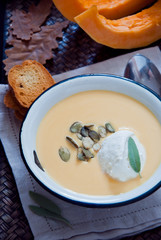 Homemade Pumpkin soup