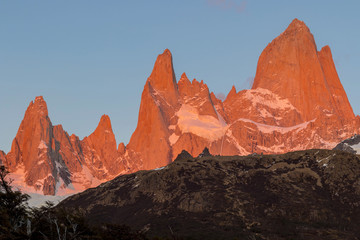 Amanecer en el Fitz Roy 