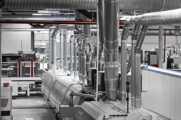 Piece of industrial equipment. Selective focus.