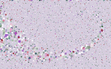 Light Multicolor vector Abstract mosaic background.
