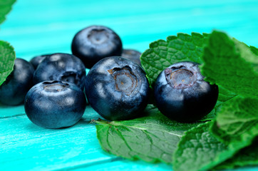 blueberry on table