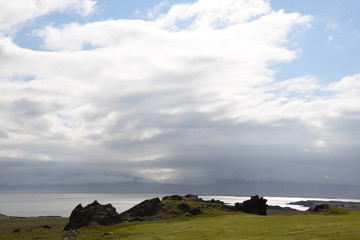 Küste bei Djupivogur, Island,