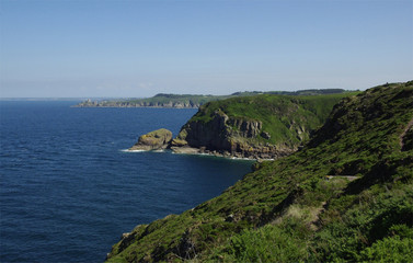 Obraz premium Falaises de Bretagne