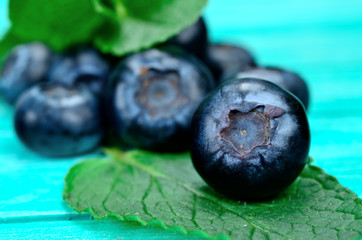 blueberry on table