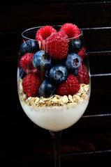berries on table