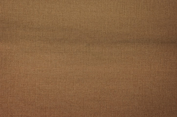 Fototapeta premium Burlap, natural coarse cloth, tablecloth with folds
