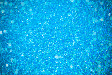 Fototapeta na wymiar Clear transparent pool water background