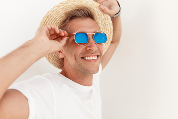 Stylish man in sunglasses