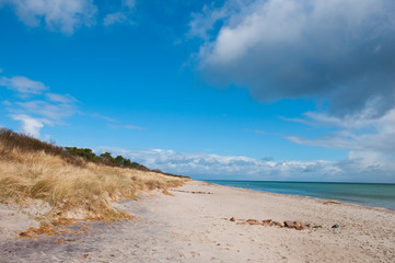 Marielyst beach in Denmark