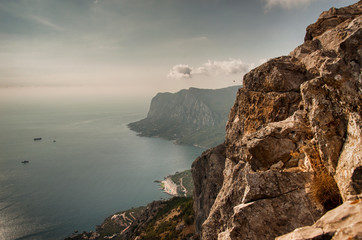 View from Ilyas Kaya mountain (Laspi, Crimea, Ukraine 2016)