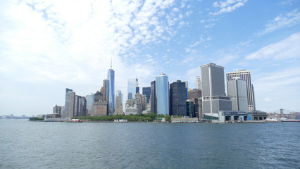 Fototapeta premium Manhattan od strony morza