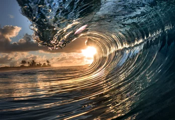 Foto op Plexiglas sunrise wave 2 © derek