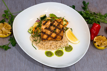 Grilled Salmon