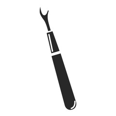 seam ripper isolated icon vector illustration design