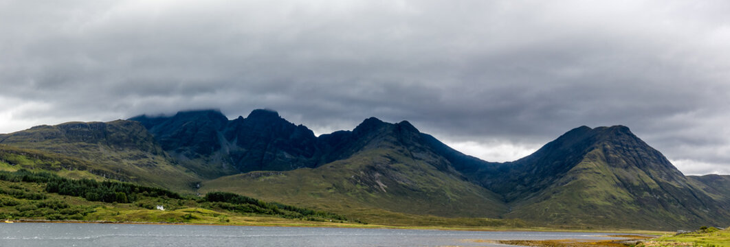 Beautiful view of Isle of Skye, Scotland