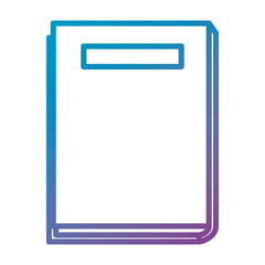 text book school icon vector illustration design