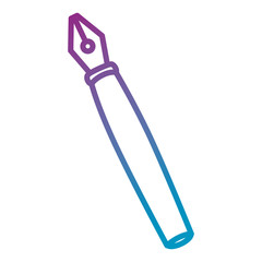 pen school isolated icon vector illustration design