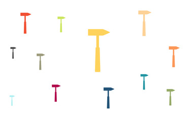 Wallpaper - bunte Hammer