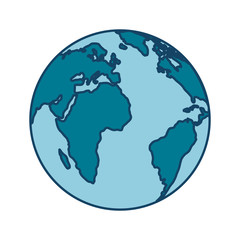 world planet education icon vector illustration design