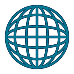 world planet education icon vector illustration design