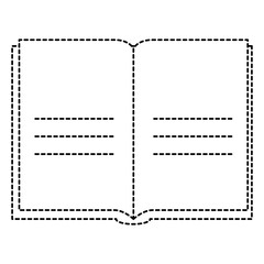 text book school icon vector illustration design