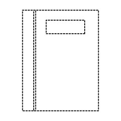 text book school icon vector illustration design