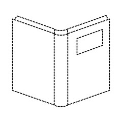 text book school icon vector illustration design