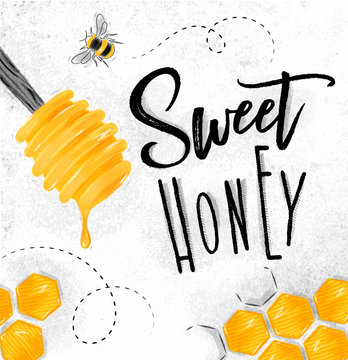 Poster Sweet Honey