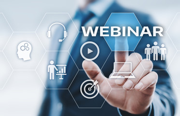 Webinar E-learning Training Business Internet Technology Concept