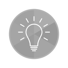 Kreis Icon - Glühbirne