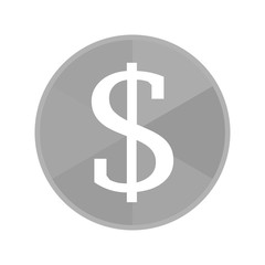 Kreis Icon - Dollarzeichen