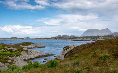 Fototapeta na wymiar Coastal scenery - Western Norway