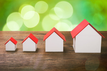 Different Size Houses