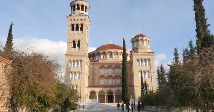 Aegina Island of the Saronic Islands in the Aegean Sea
