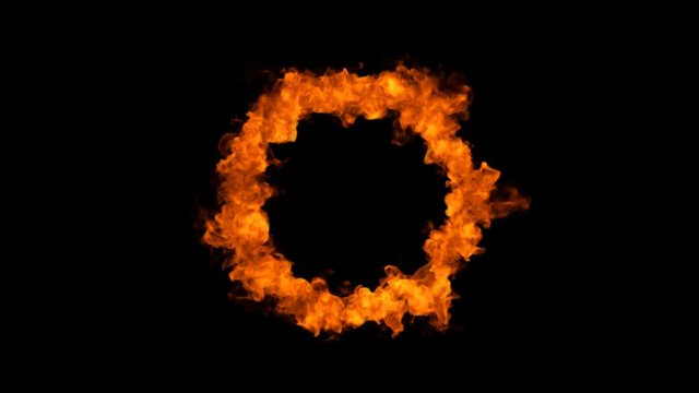 High Quality Isolated Ring of Fire element (top view), with alpha channel,start to finish, 60Fps, Easy to use, just place the clip over your footage. Ideal for visual effects & motion graphics.