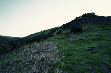 climbed to the top of the mountain in the United Kingdom