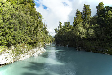 Fototapeta na wymiar HOKITIKA GORGE,South Islamd New Zealand