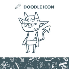 devil doodle