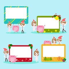 doctor and intestine with christmas