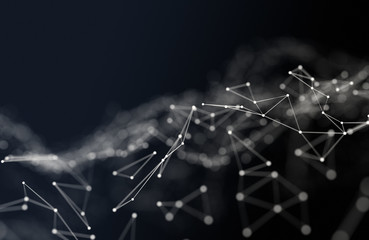 Abstract polygonal background