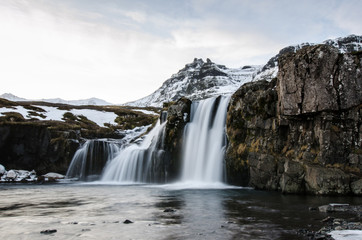 Obraz premium Kirkjufellsfoss, Iceland